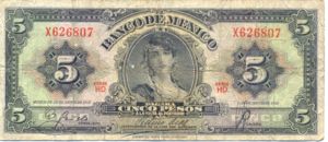 Mexico, 5 Peso, P60c