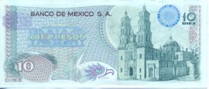 Mexico, 10 Peso, P63b