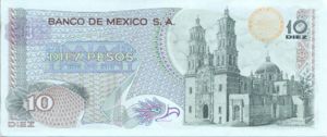 Mexico, 10 Peso, P63d Sign.1