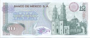Mexico, 10 Peso, P63g