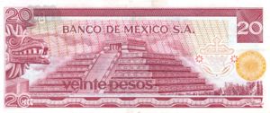 Mexico, 20 Peso, P64a