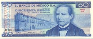 Mexico, 50 Peso, P67b