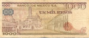 Mexico, 1,000 Peso, P70a