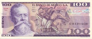 Mexico, 100 Peso, P74c Sign.1