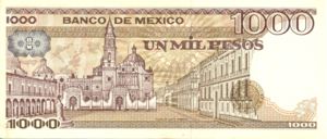 Mexico, 1,000 Peso, P80b