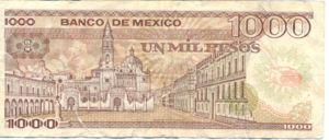 Mexico, 1,000 Peso, P81 Sign.2