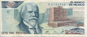 Mexico, 2,000 Peso, P86b