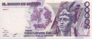 Mexico, 50,000 Peso, P93a v1