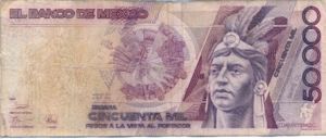 Mexico, 50,000 Peso, P93b v2