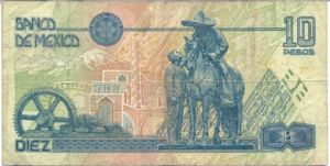 Mexico, 10 Peso, P105b