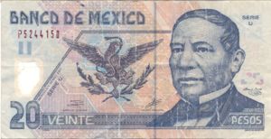 Mexico, 20 Peso, P116c