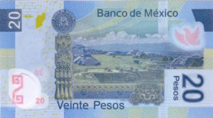 Mexico, 20 Peso, P122b