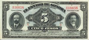 Mexico, 5 Peso, S1072