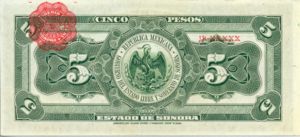 Mexico, 5 Peso, S1072