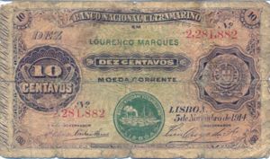 Mozambique, 10 Centavo, P53