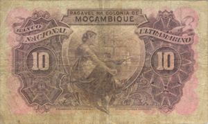 Mozambique, 10 Escudo, P90 Sign.2