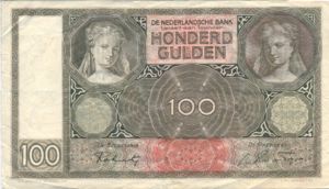 Netherlands, 100 Gulden, P51c