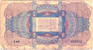 Netherlands, 10 Gulden, P74