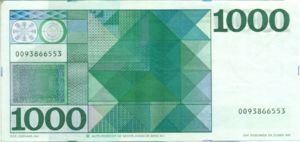Netherlands, 1,000 Gulden, P94a