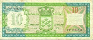 Netherlands Antilles, 10 Gulden, P16a