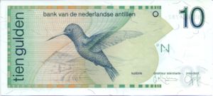 Netherlands Antilles, 10 Gulden, P23c
