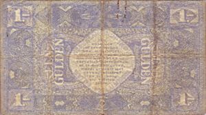 Netherlands Indies, 1 Gulden, P103