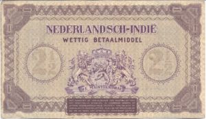 Netherlands Indies, 2.5 Gulden, P109a