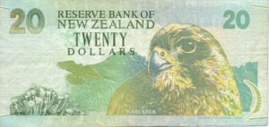 New Zealand, 20 Dollar, P183, B130a