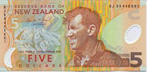 New Zealand, 5 Dollar, P185a