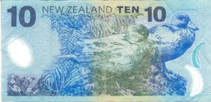 New Zealand, 10 Dollar, P186a