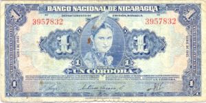 Nicaragua, 1 Cordoba, P90b v2