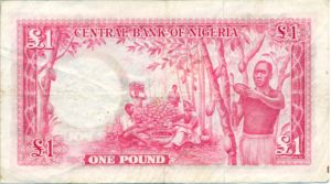 Nigeria, 1 Pound, P4a