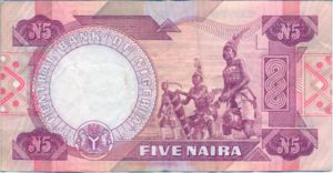 Nigeria, 5 Naira, P20c