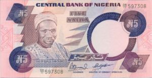 Nigeria, 5 Naira, P24e