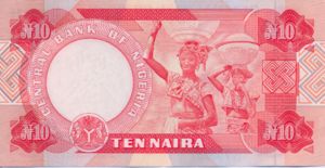 Nigeria, 10 Naira, P25i