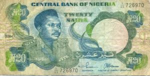 Nigeria, 20 Naira, P26h v2