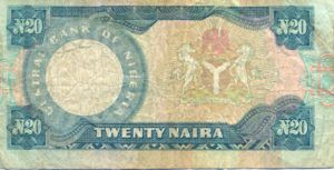 Nigeria, 20 Naira, P26h v2