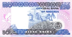 Nigeria, 50 Naira, P27f