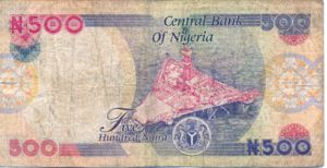 Nigeria, 500 Naira, P30b