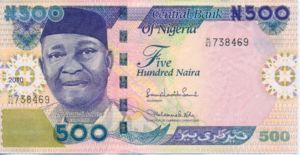 Nigeria, 500 Naira, P30i