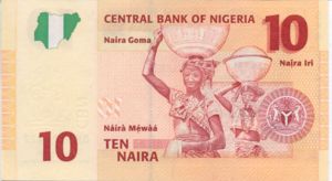 Nigeria, 10 Naira, P33b