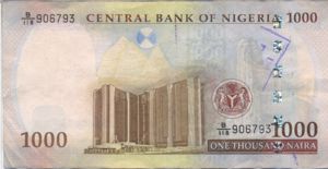 Nigeria, 1,000 Naira, P36b