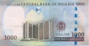 Nigeria, 1,000 Naira, P36d