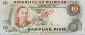 Philippines, 10 Peso, P149s