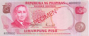 Philippines, 50 Peso, P151s