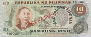 Philippines, 10 Peso, P154s1
