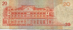 Philippines, 20 Peso, P182a