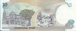 Philippines, 10 Peso, P187e