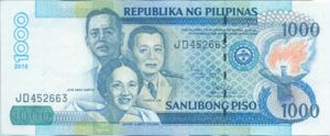 Philippines, 1,000 Peso, P197d v1