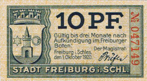Germany, 10 Pfennig, F22.5a
